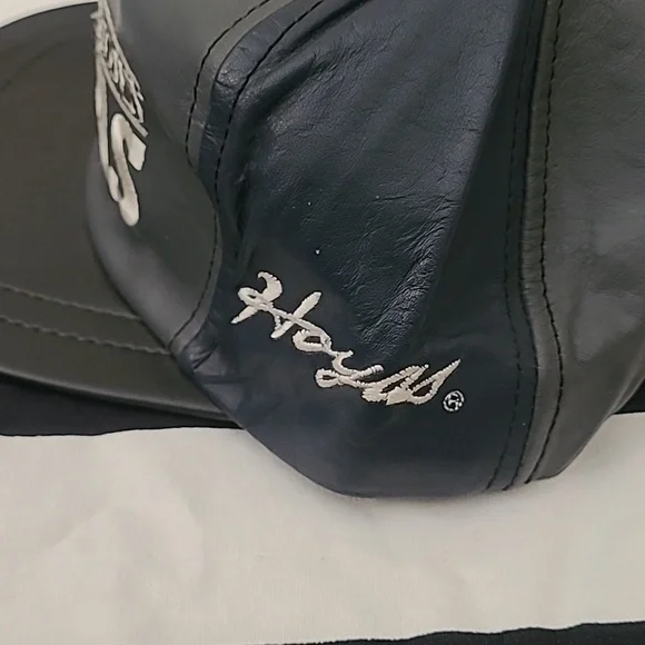 Georgetown Hoyas vintage leather hat ball cap - Picture 4 of 4